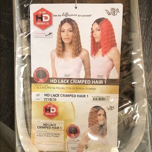 It’s a Wig - HD Lace Crimped Hair 1 - 1B/30